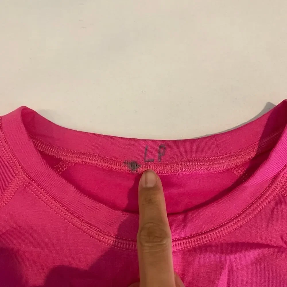 Nike Top Womens L Large Pink Therma Fit Pro Combat Fitted DriFit Fleece Lined